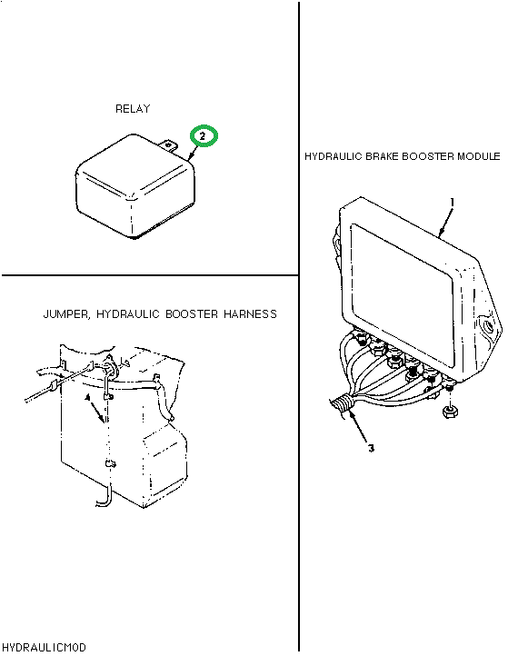 1681254C1 RELAY BRK BOOSTER