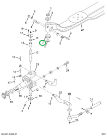 1685670C91 BEARING-ASM THRUST W/SEAL K/P