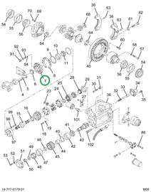 1685727C91 CAGE PP INPUT SHAFT BRG 14GRR