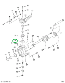 1697227C1 BOLT UPR K/P SPL