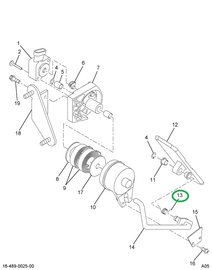 1697270C1 SPRING ACCEL PEDAL