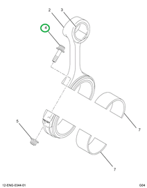 1812451C1 BOLT CONN ROD