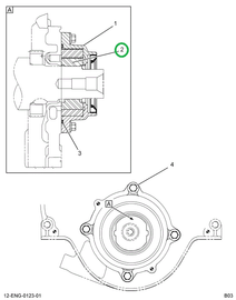 1814589C3 PUMP ASSY OIL GEROTOR