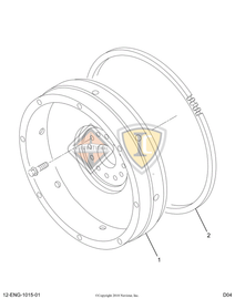 1821919C92 FLYWHEEL ASSEMBLY
