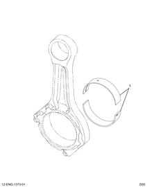 1833380C91 BEARING,PACKAGE BRG. CONN ROD