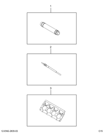 1841386C93 ENGINE,KIT .030 OVER PISTON WO