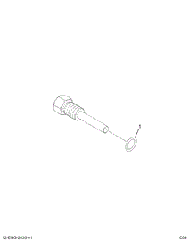 1842003C91 PLUG ASSY OIL FERRY