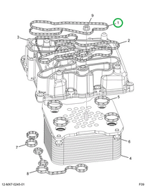 1858383C1 GASKET BASE TO COVER-COOLER