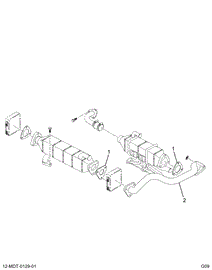 1876264C91 TUBE,KIT EGR GAS TUBE