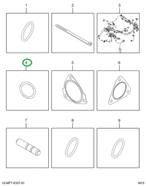 1883660C1 GASKET V-BAND TURBO