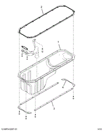 1899918C91 PAN,KIT OIL PAN W/STIFFENER RA