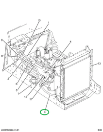 2020065C91 HOSE COND RO RCVR W/134A