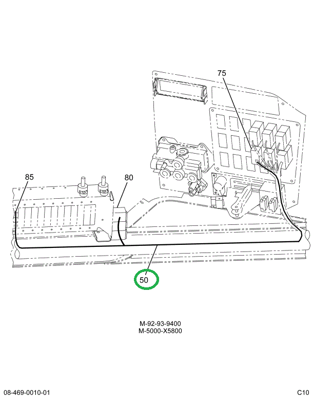 2028155C91 HARNESS INSTR WIRING 2028155c91-harness-instr-wiring