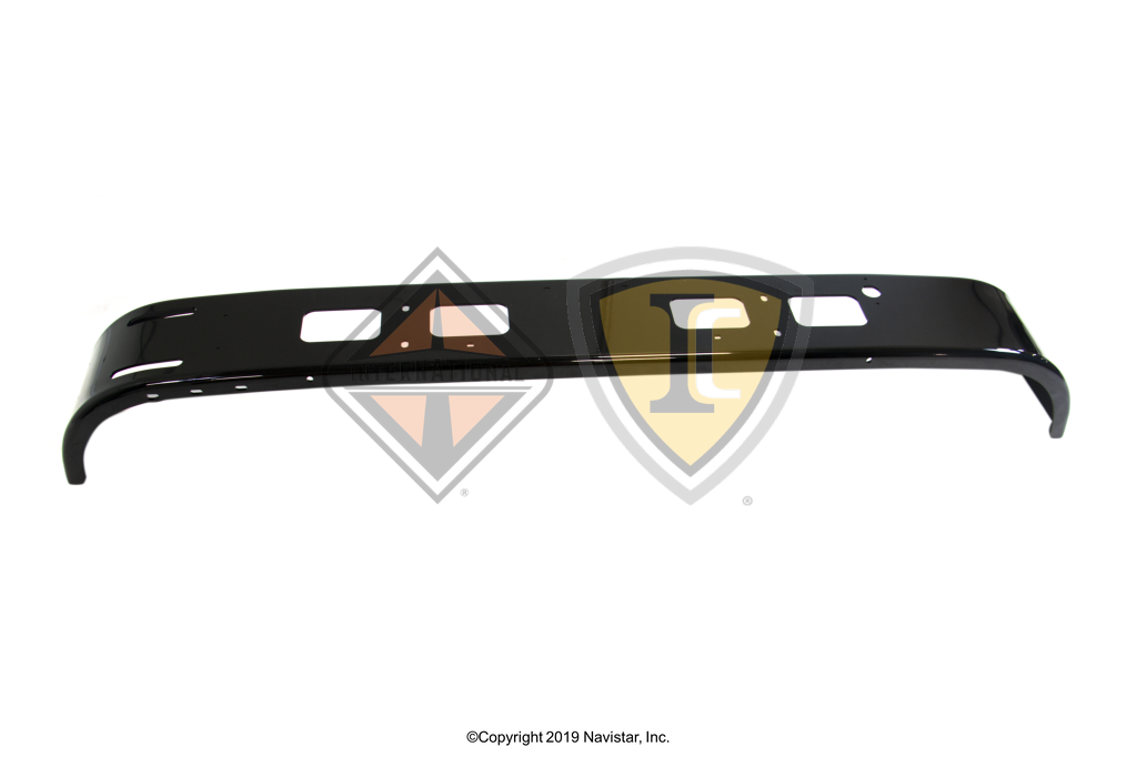 2031765C4 BUMPER FRONT STEEL BLACK