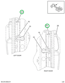 2037331C1 SWITCH PLNGR-BRK LT/DOOR JAM