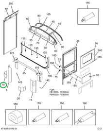 2206576C3 COWL, LEG , UPPER R