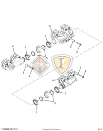 2517621C91 MANIFOLD,KIT, EXHAUST MANIFOLD