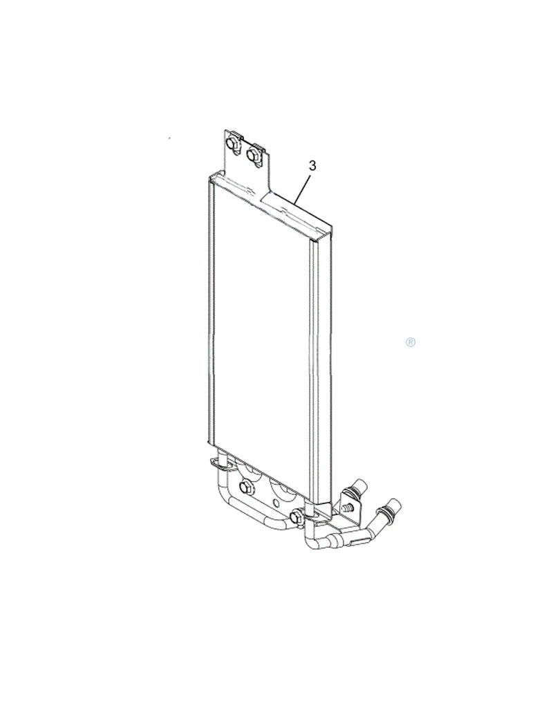 2591622C92 COOLER OIL TRANS