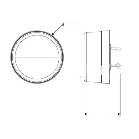 30286YTLT LAMP-AUX, LED SELF FLASHING