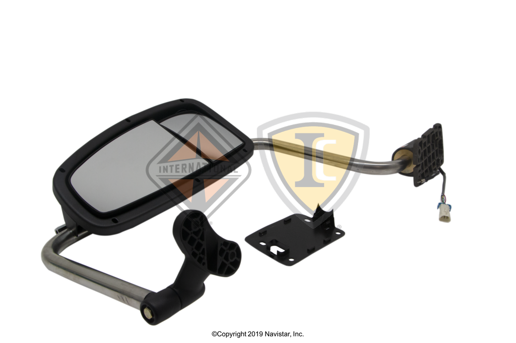 3518940C96 MIRROR RR VW RH HTD MTRZD W/CB