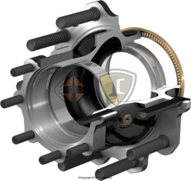 3748344C91 HUB,REAR WHEEL , R IRON 10-285