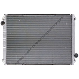BHT C1673 RADIATOR-CORE/TANK ASSY