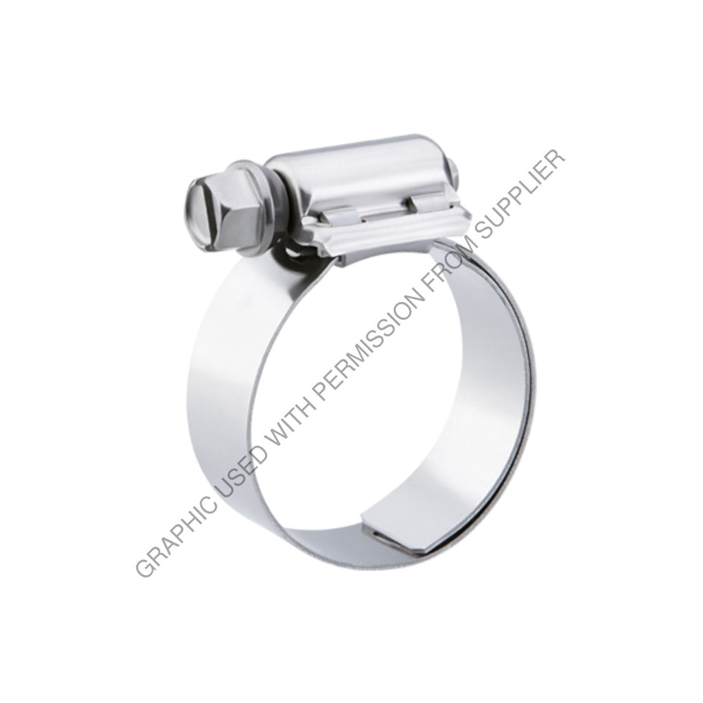 BRZ 9206H CLAMP-HOSE,7/16-25/32IN, 1/2 IN BAND