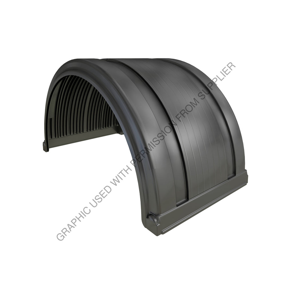 FTG 034 01520 MOLDED FENDER-BLACK, QTY ONE