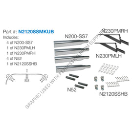 GRN N2120SSMKUB MOUTNING KIT FULL TANDEM SS UNIV BRACKET