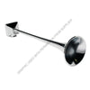 HDY H00871A CHROME HORN W/ ROUND BELL KIT