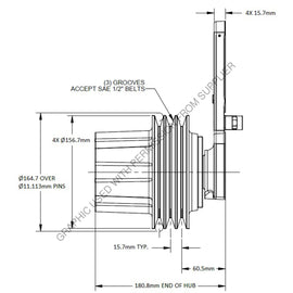 KYS 1077 07895 03 FAN HUB