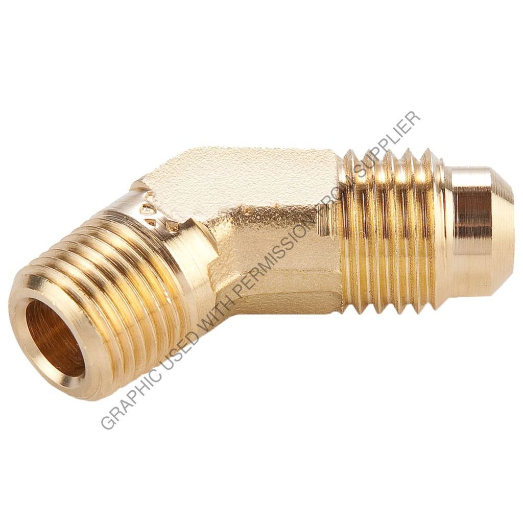 PH  159F 8 8 FLARED 45 MALE ELBOW