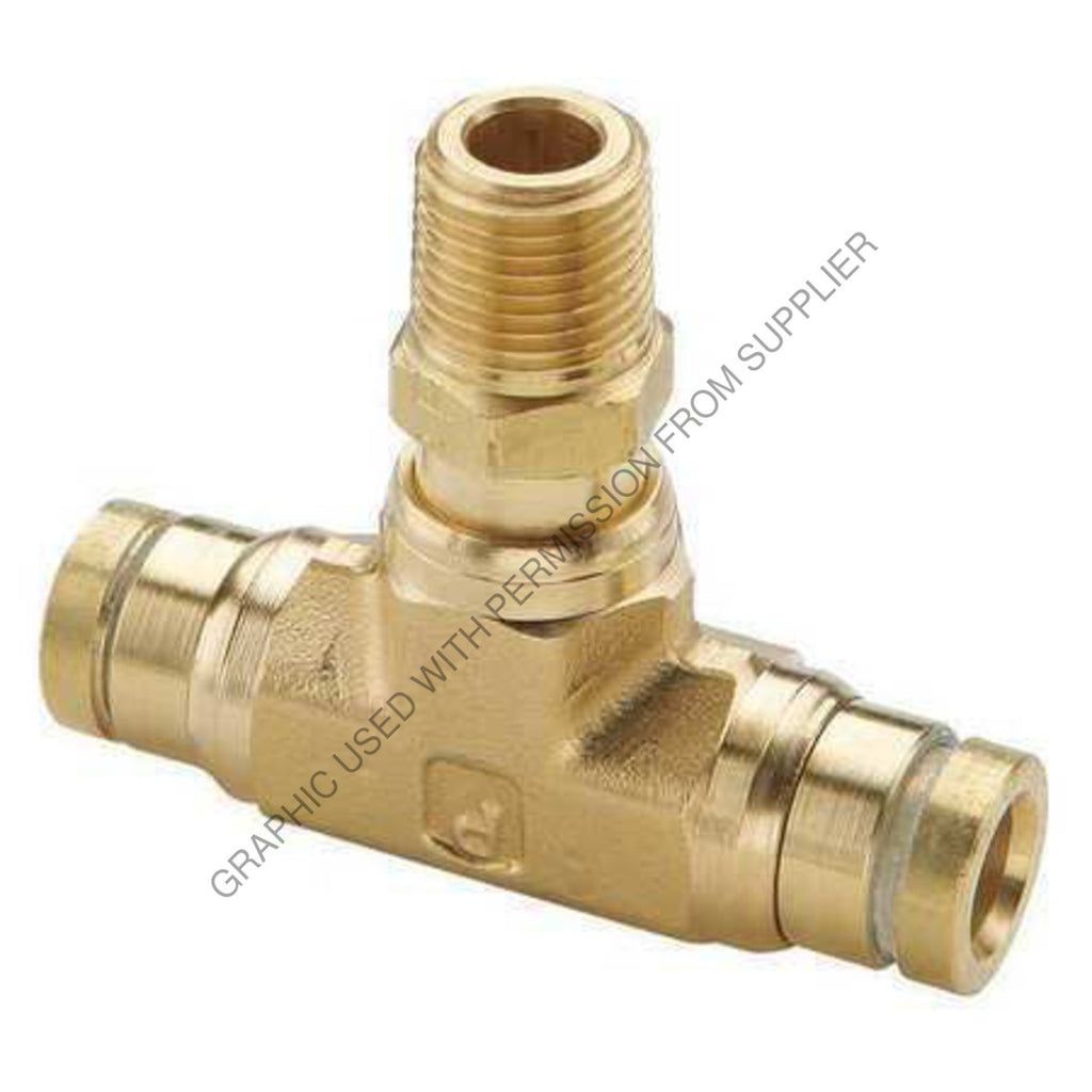 PH  172PTC 6 6 MALE SWIVEL BRANCH TEE