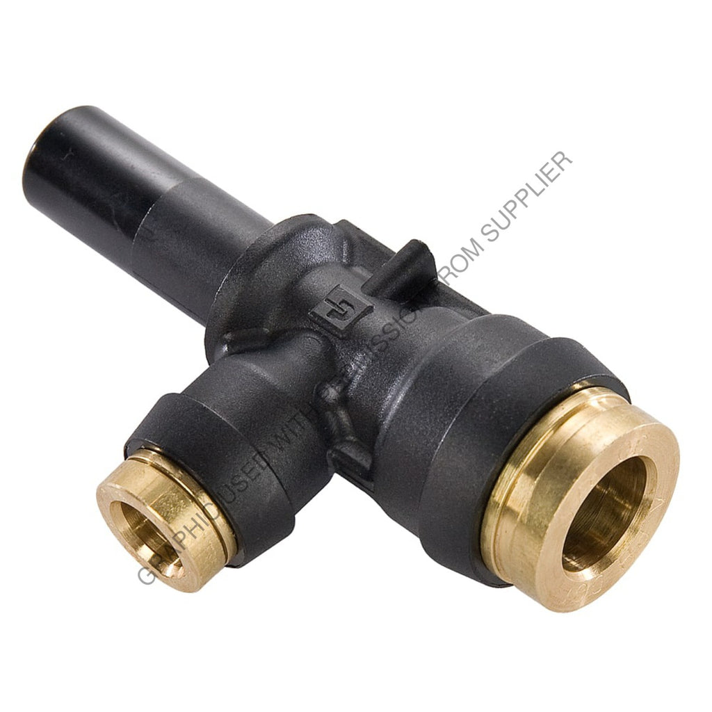 PH  371PTCSP6 4 6 PUSH TO CONNECT STEM- STANDPIPE TEE FITT