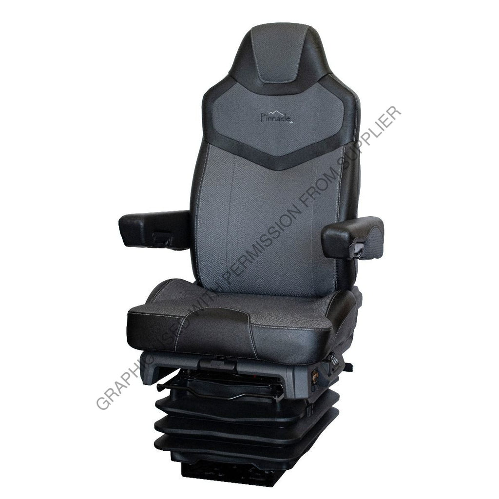 SET 187300QW615 SEAT, FRONT, PINNACLE, BLK DL GRY CL