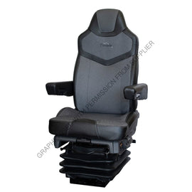 SET 187300QW615 SEAT, FRONT, PINNACLE, BLK DL GRY CL
