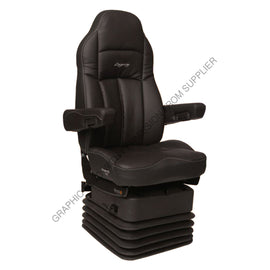 SET 188409MWH61 SEAT-LEGACY LO HB BLK DURALEATHER