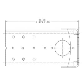 TBB 151385 CROSS-MBR ASSEMBLY AIRLINER RR SUSP SGL