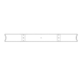 TBB 160509 BUMPER ASSEMBLY, REAR 3/16, DRW MINOTOUR