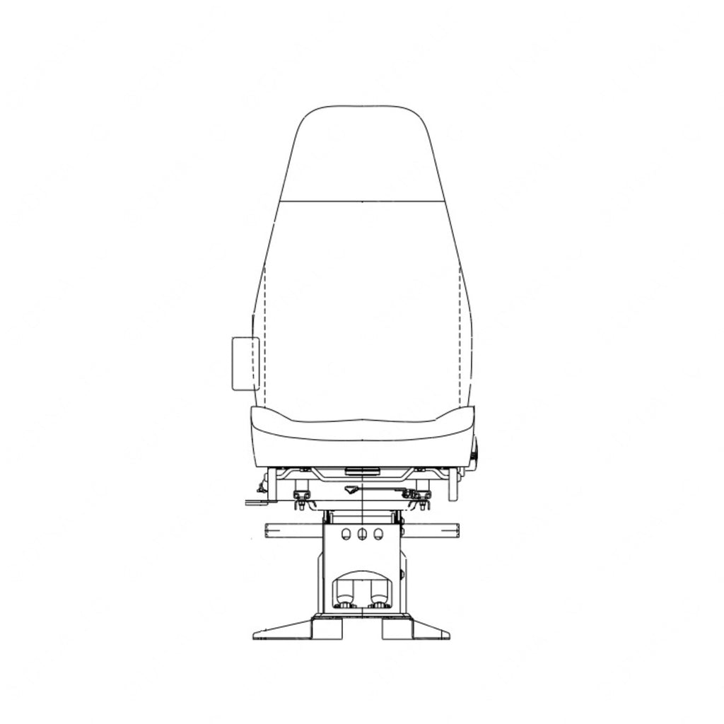 TBB 162120 SEAT DRIVER NATIONAL NS2000 AIR PEDESTAL