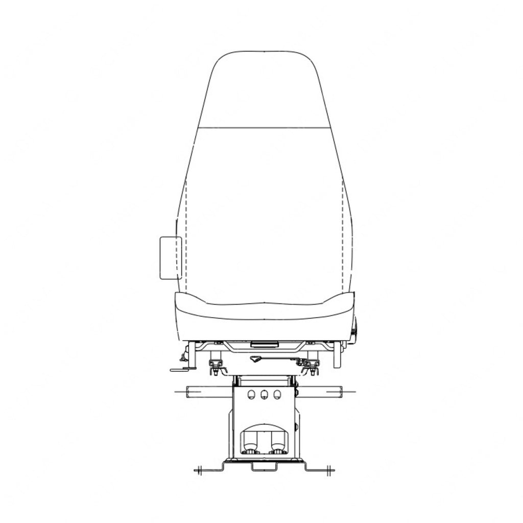TBB 163948 DRIVER SEAT, NATIONAL, AIR PEDESTAL, RS