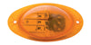 FLTCMF53009A OVAL AMBER FREIGHTLINER CASCAD