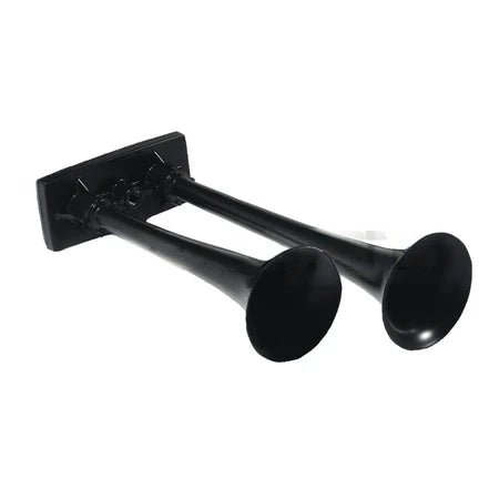 H00640R HORN-DUAL UNDERHOOD BLK