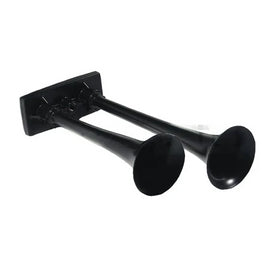 H00640R HORN-DUAL UNDERHOOD BLK