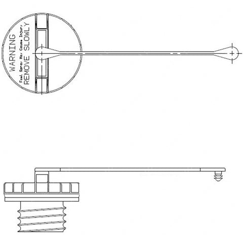 03-32670-000 CAP-FUEL,DIESEL
