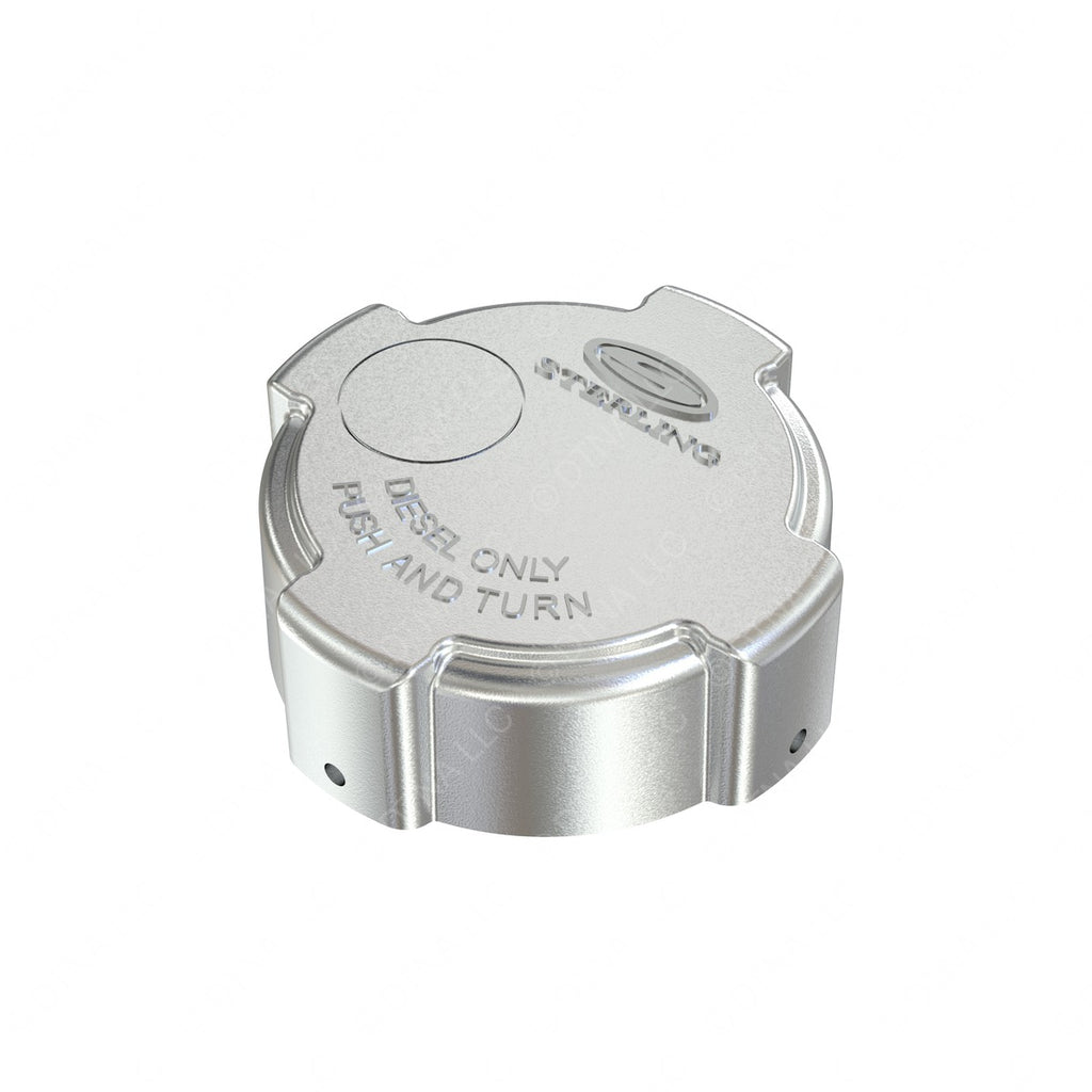 03-37017-007 CAP-FUEL TANK,QTR TRN,PLN,NO LOCK,STL