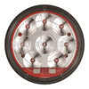 0346261JWS LIGHT-LED STT 234, 12/24V 4" RND DOT HTD