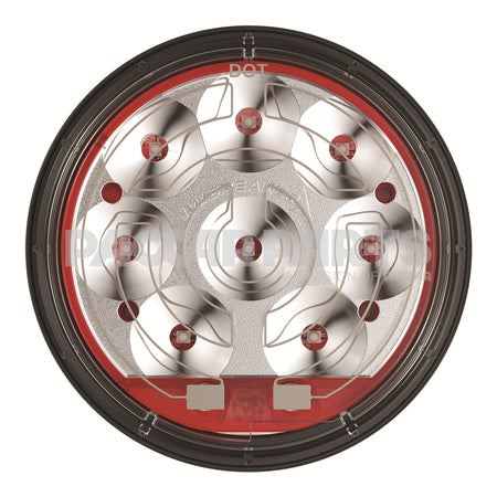 0346261JWS LIGHT-LED STT 234, 12/24V 4" RND DOT HTD