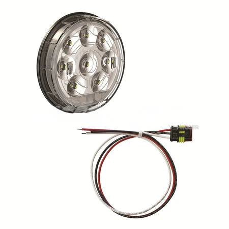 0347814JWS 234 TURN HTD 12/24V 4" RND DOT HARNESS