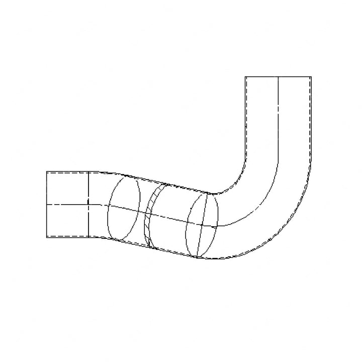 04-15653-000 PIPE-EXHAUST,5IN INLET MUF,ALUM STL,RH